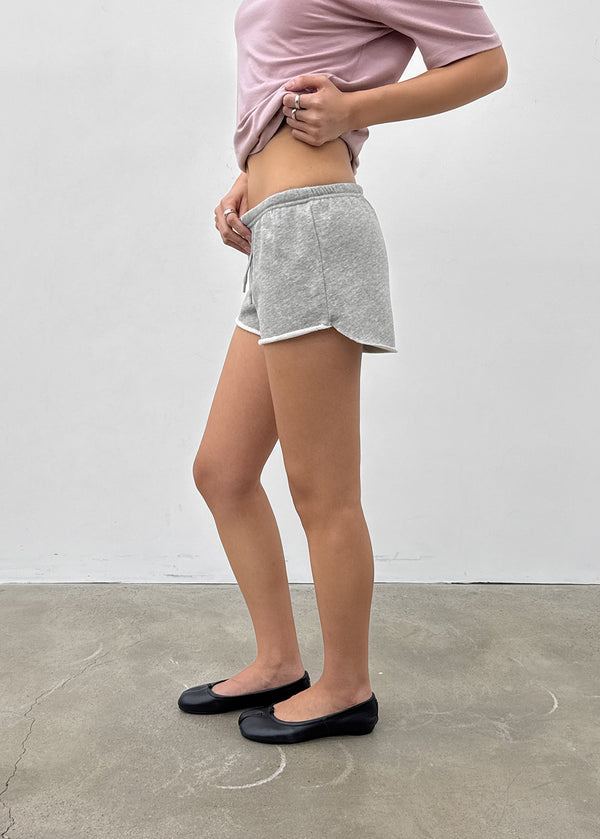 Ron Bean Low-waist Cutting Banding Shorts