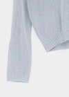 Jenishu Deep V-neck Long Sleeve Knit