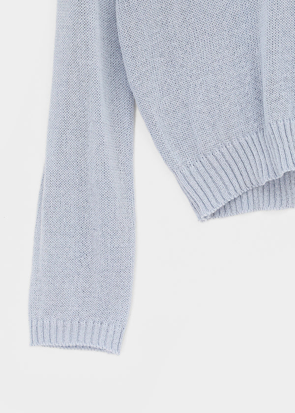Jenishu Deep V-neck Long Sleeve Knit