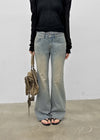 [MADE] Cameli Low-Waist Bootcut Denim Pants