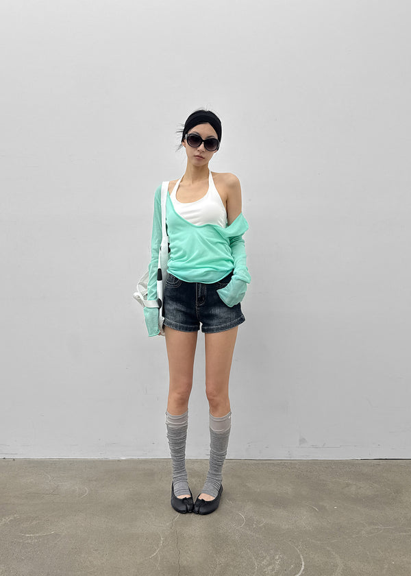 [MADE] Robty Deep V-Neck Summer Knit