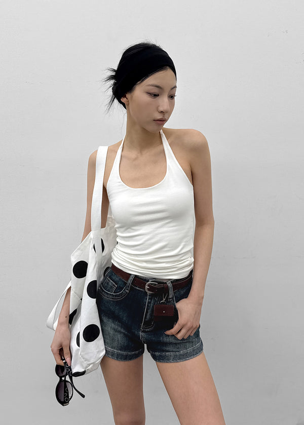 [MADE] Hiiki Halter Sleeveless Top