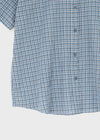 [MADE] Snetch Seersucker Check Short-Sleeve Shirt