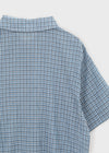 [MADE] Snetch Seersucker Check Short-Sleeve Shirt