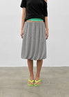 Territ Balloon Banding Midi Skirt