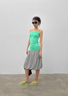 Territ Balloon Banding Midi Skirt
