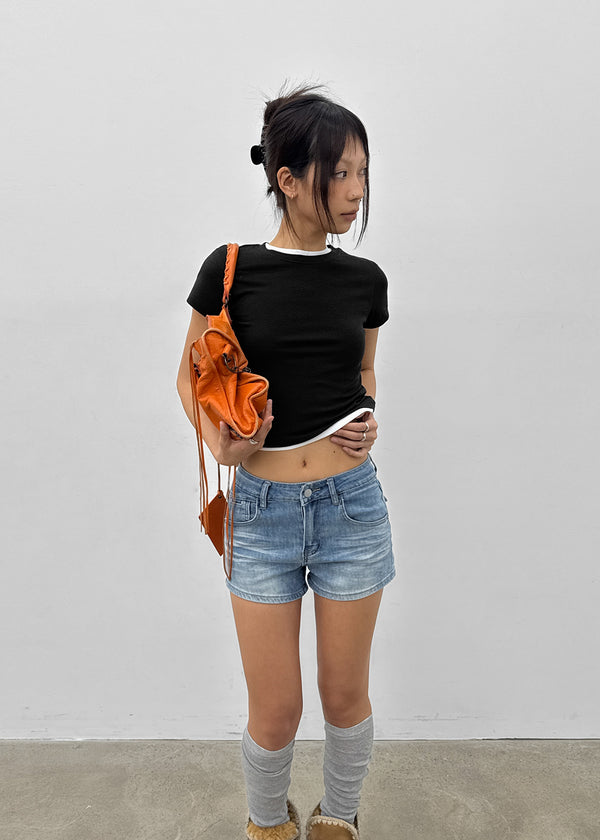 [MADE] Selni Round-Neck Short-Sleeve Tee (Set Available)