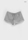 Ron Bean Low-waist Cutting Banding Shorts