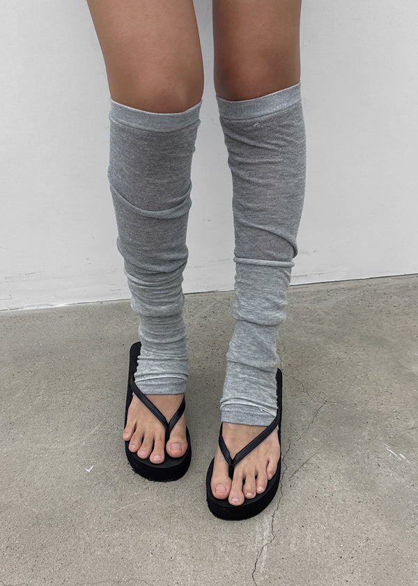 Clumming Wedge Platform Flip-flops