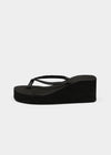 Clumming Wedge Platform Flip-flops