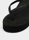 Clumming Wedge Platform Flip-flops