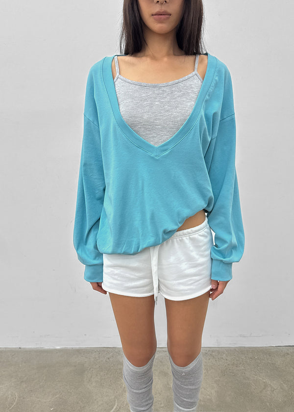 Bhen Deep V-neck Summer Sweatshirt