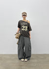 [MADE] Work Pigment Cargo Cotton Pants