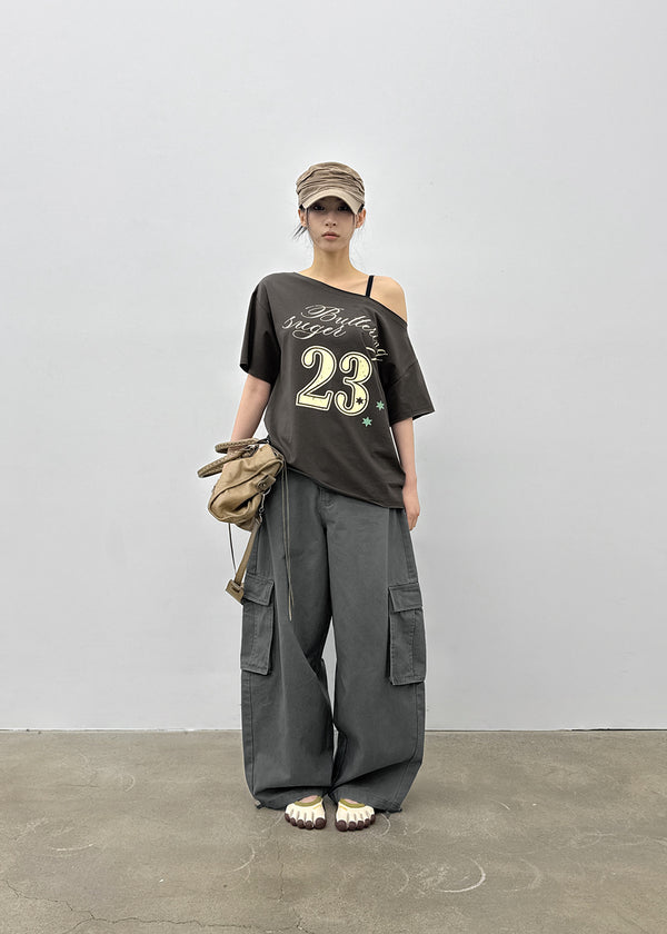 [MADE] Work Pigment Cargo Cotton Pants