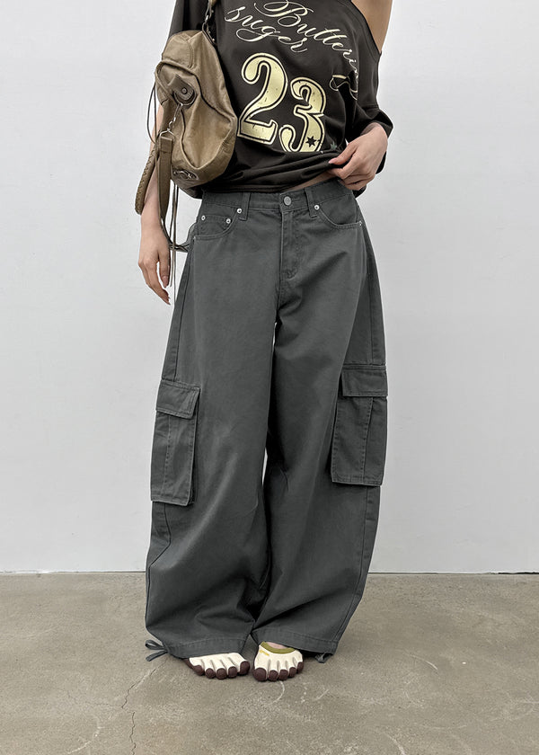 [MADE] Work Pigment Cargo Cotton Pants
