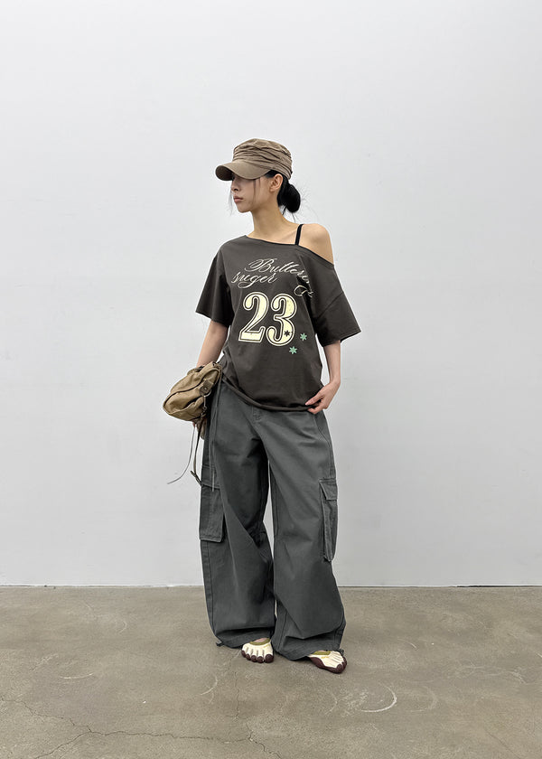 [MADE] Work Pigment Cargo Cotton Pants