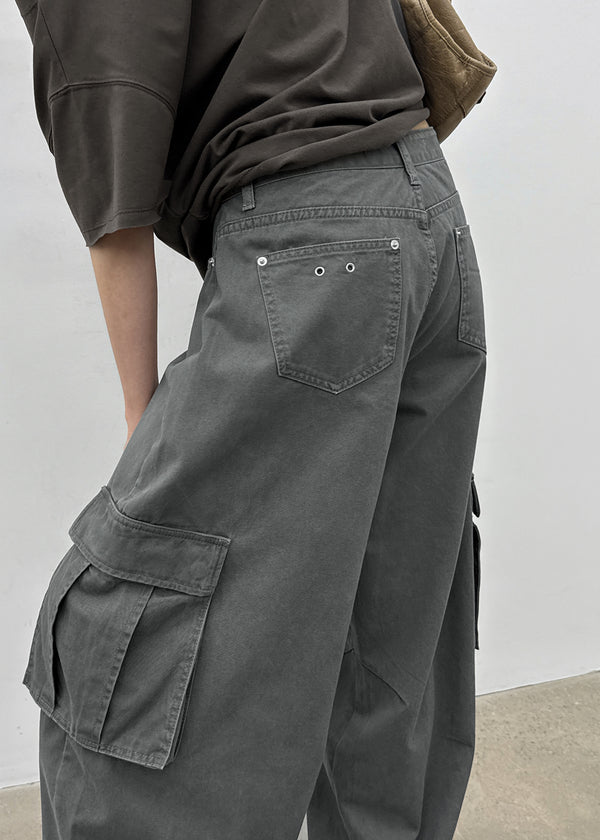 [MADE] Work Pigment Cargo Cotton Pants
