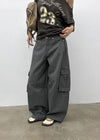 [MADE] Work Pigment Cargo Cotton Pants