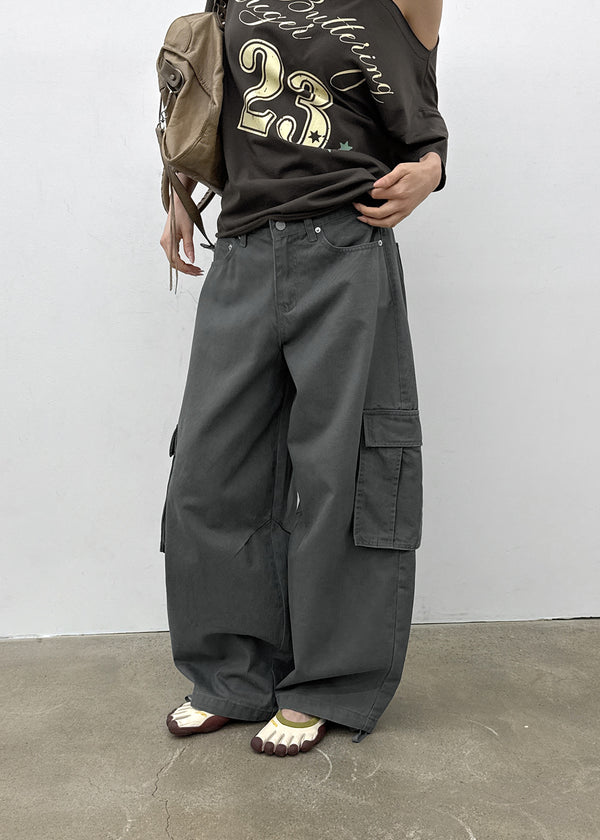 [MADE] Work Pigment Cargo Cotton Pants