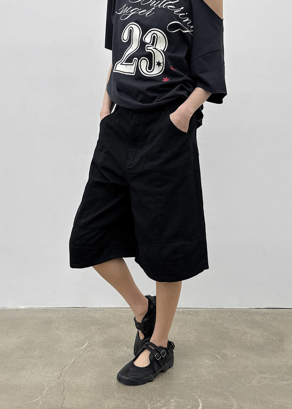 Oakt Carpenter Cotton Bermuda Pants