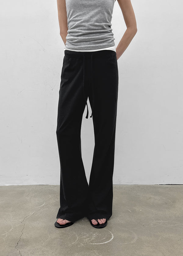 [MADE] Selni Semi-Bootcut Banded Pants (Set Available)