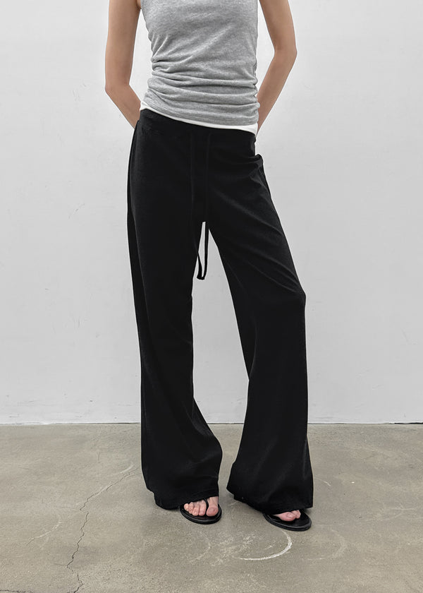 [MADE] Selni Semi-Bootcut Banded Pants (Set Available)