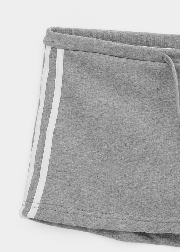 Ben El Low-Waist Line Banding Mini Skirt