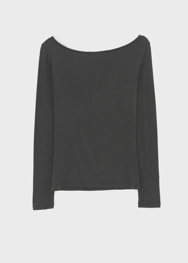 [MADE] Baemy Tencel Panel Long Sleeve Top