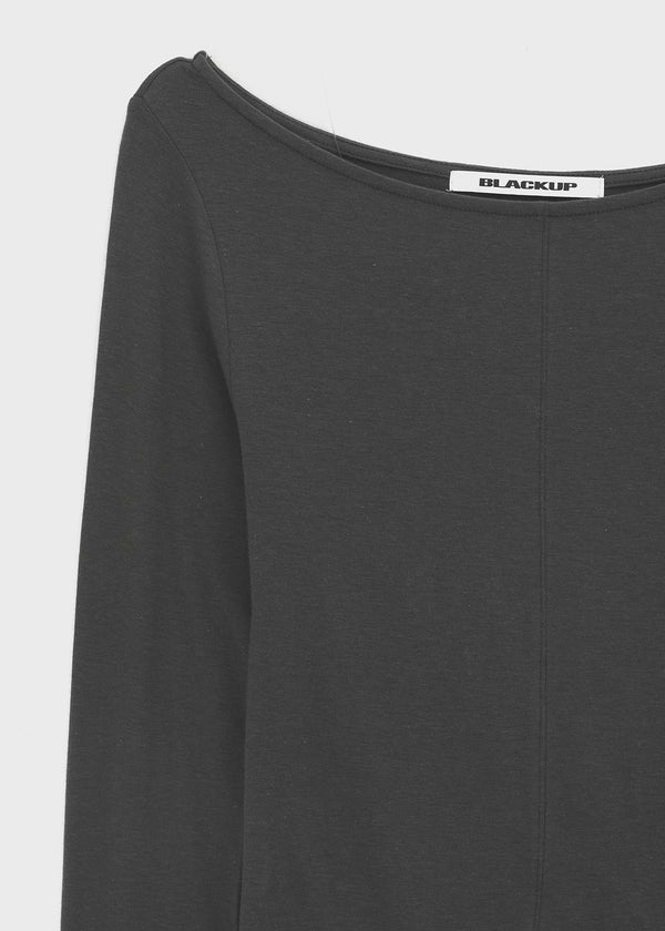 [MADE] Baemy Tencel Panel Long Sleeve Top