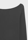 [MADE] Baemy Tencel Panel Long Sleeve Top
