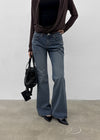 [MADE] Cameli Low-Waist Bootcut Denim Pants