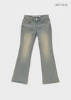 [MADE] Cameli Low-Waist Bootcut Denim Pants