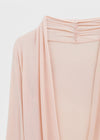 Muav Shirred Wrap Long Sleeve Tee