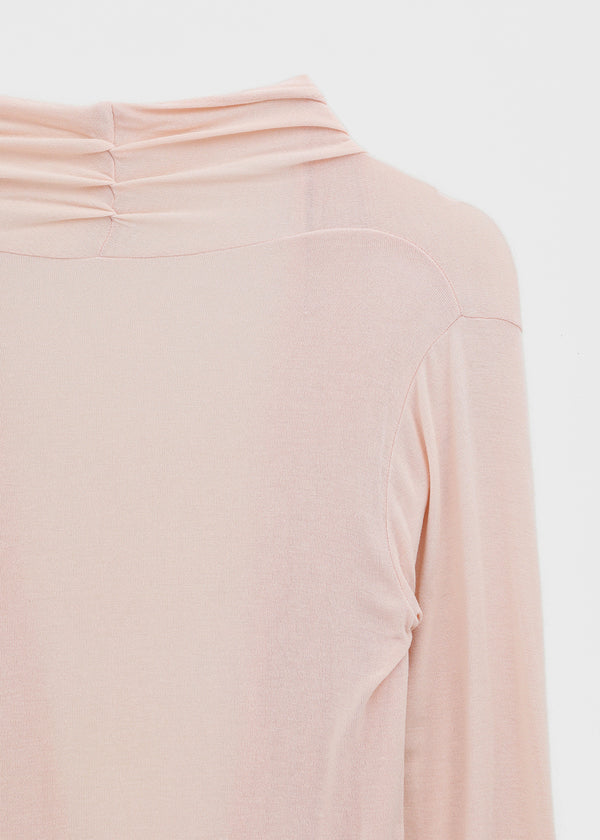 Muav Shirred Wrap Long Sleeve Tee