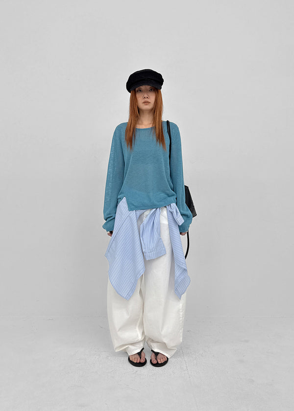 Sheld Summer Round Knit