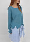 Sheld Summer Round Knit