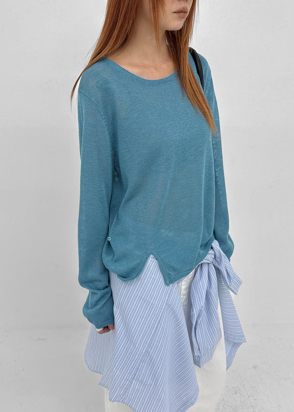 Sheld Summer Round Knit