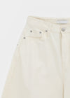 Shankum Back-point Wide Cotton Pants
