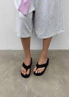 Totreit Wedge Platform Flip-flops