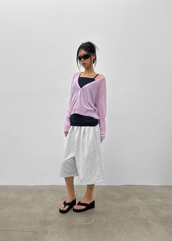 Poliner Deep V-neck Cardigan