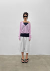 Poliner Deep V-neck Cardigan
