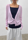 Poliner Deep V-neck Cardigan