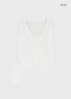 Poliner Deep V-neck Cardigan