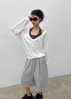 Bhen Deep V-neck Summer Sweatshirt