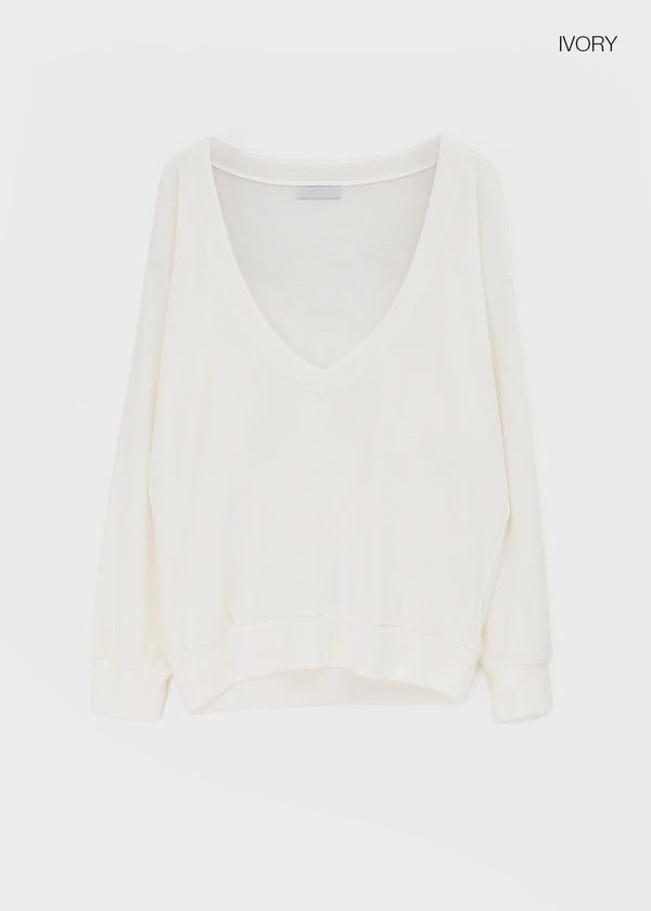 Bhen Deep V-neck Summer Sweatshirt