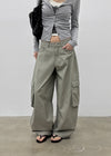 [MADE] Work Pigment Cargo Cotton Pants