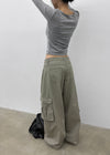 [MADE] Work Pigment Cargo Cotton Pants