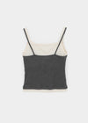 Abelve Lace Layered Sleeveless (Built-in Cap)