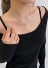 Rondelmo Layered Cross Necklace