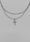 Rondelmo Layered Cross Necklace